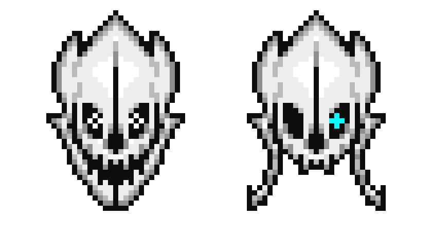 [db9940] An attempt at an open gasterblaster sprite.