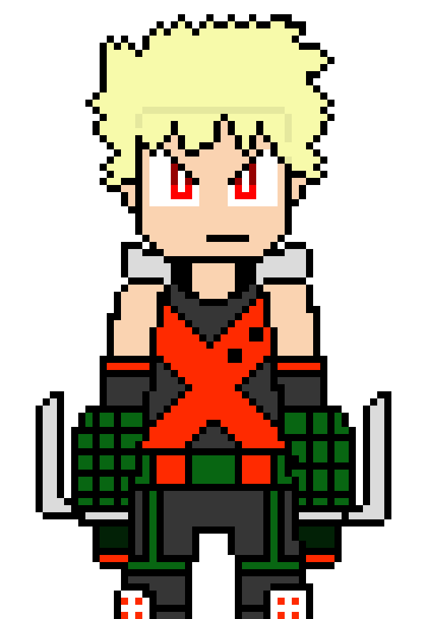 [b9de0d] ..........ok. anyways.....temmie do you want to use my gauntlets. - bakugou katsuki  