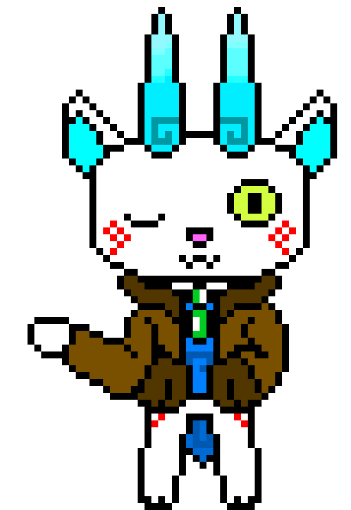 [5b2f3e] Alpha Komainu. - Komasan's replacement to "Sans."