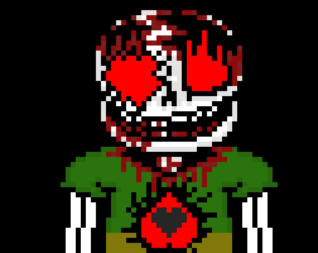 [57dac4] HEHEH THERE YOU ARE! *he would grab Obsessed Monster by the neck and crush his neck, then crush his soul, gaining all the LV he had*