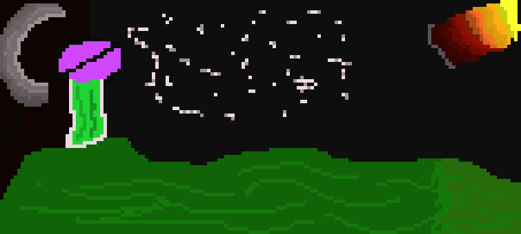 [81b74d] Stary Night with Alien Twist