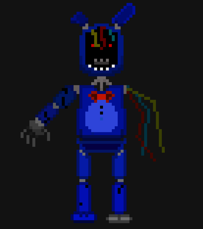 [7fd9ca] Withered Bonnie