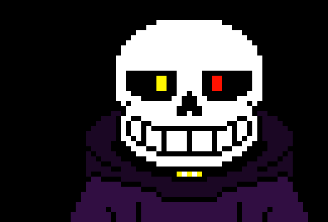[d959ff] *arm turns to solid gold to block the attack from hitting Flowey*