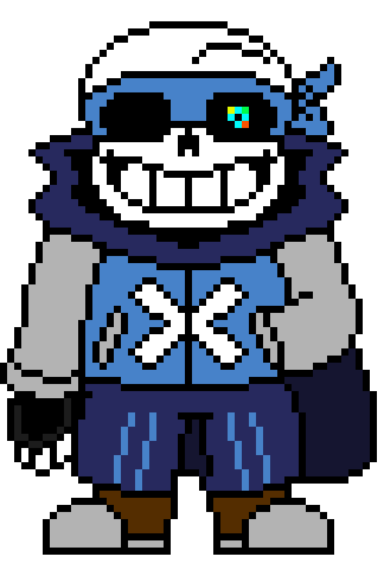 *summons a big af blaster that is un dodeable but missible that takes awile to charge wen hes distracted*-ts sans