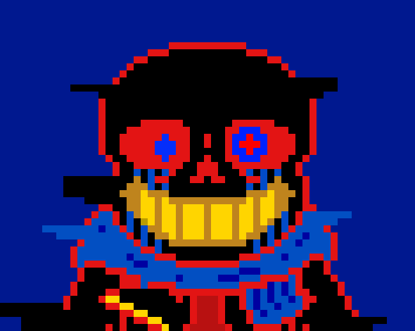 [53a360] teleports behind geno then hits him down with bones unexpected *