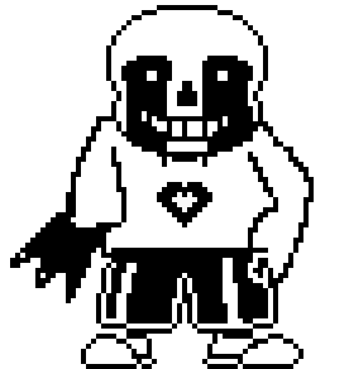 [9664c4] Blank Template (Model: Delta!Sans)