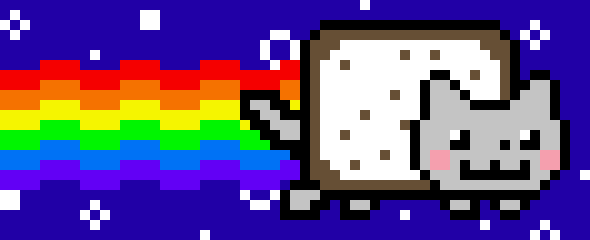 [9664c4] COOKIES N CREME NYAN CAT :3