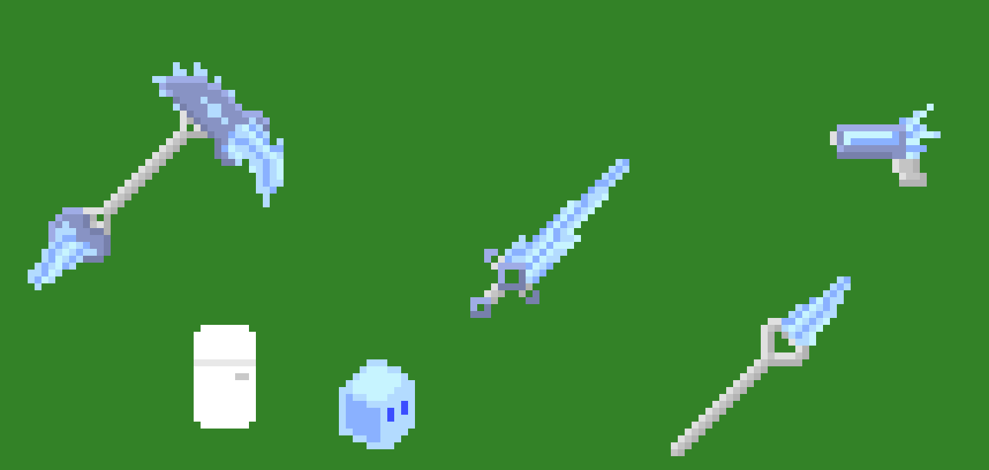 [9664c4] ice weapons