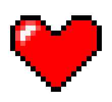 [32fc11] 8 bit heart 
