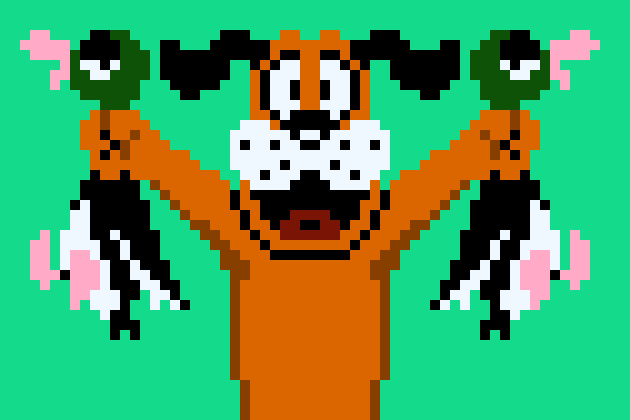 [9664c4] duck hunt ( sniffs for oposition)