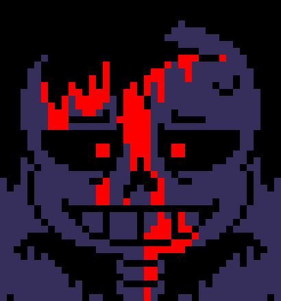 [7ce906] *(Demented pats KC back.) Achivement get! Return to slender. -HorrorTale Sans
