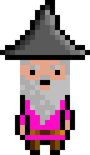 Pixel Wizard Pink