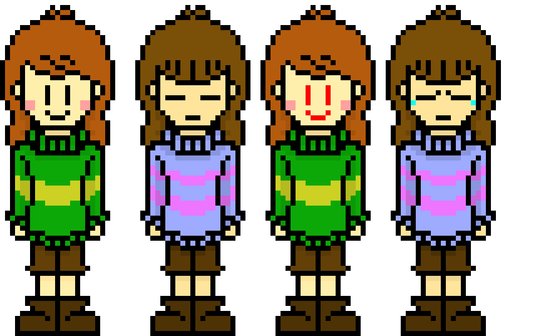 Basically any Undertale Human Base