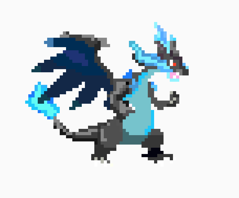[9664c4] Charizard Pixle art