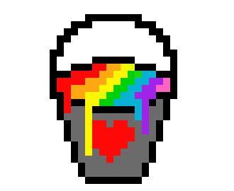 [9664c4] Rainbow Bucket