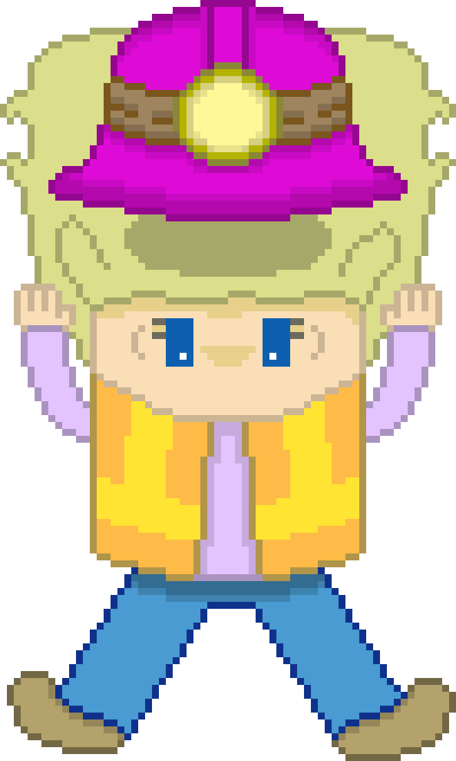 [9664c4] Prospecter Girl Falling 1