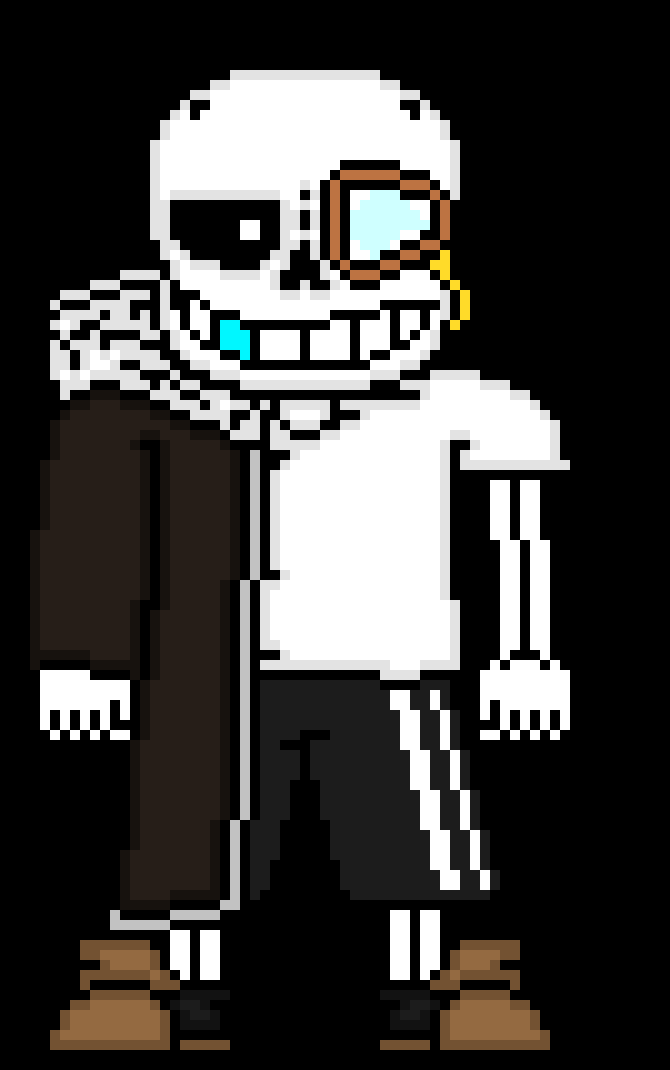 Exquisite Sans Sprite Sheet (my first ever proper code manipulative Sans)