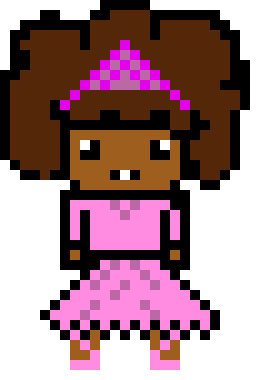 [49e23f] danganronpa pixel sprite sani