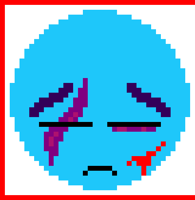 [9664c4] blue Stickman