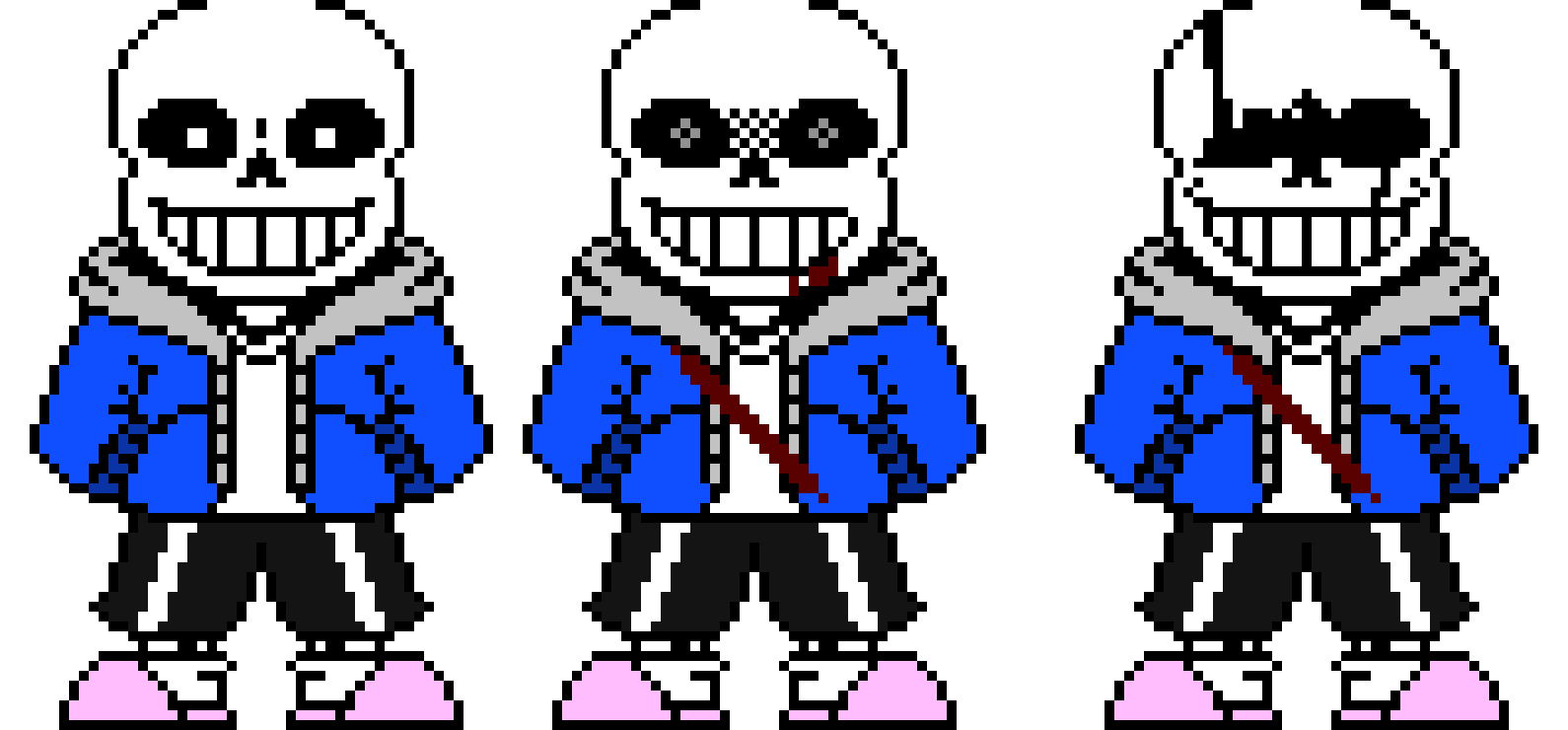 last breath sans sprites phase 1-3 