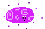 [9664c4] pixel purple planet