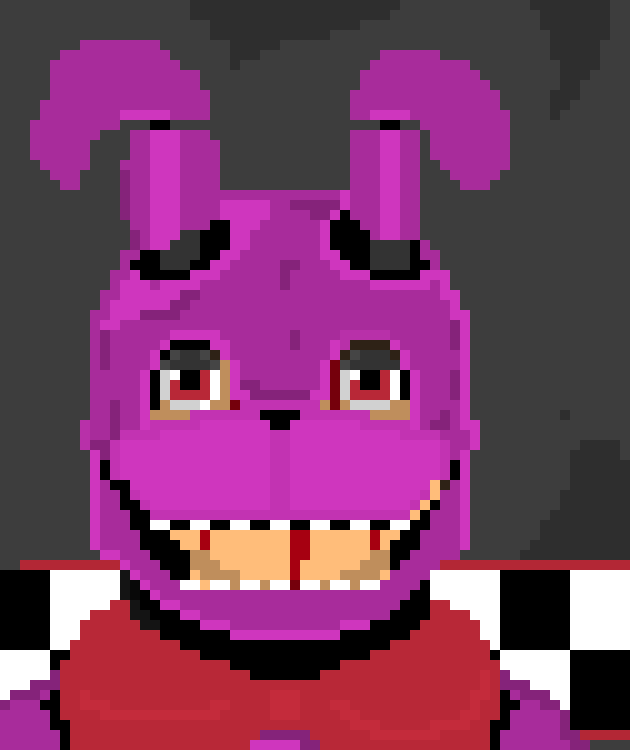 Bonnie u have somethin in ur mouth and ur eyes