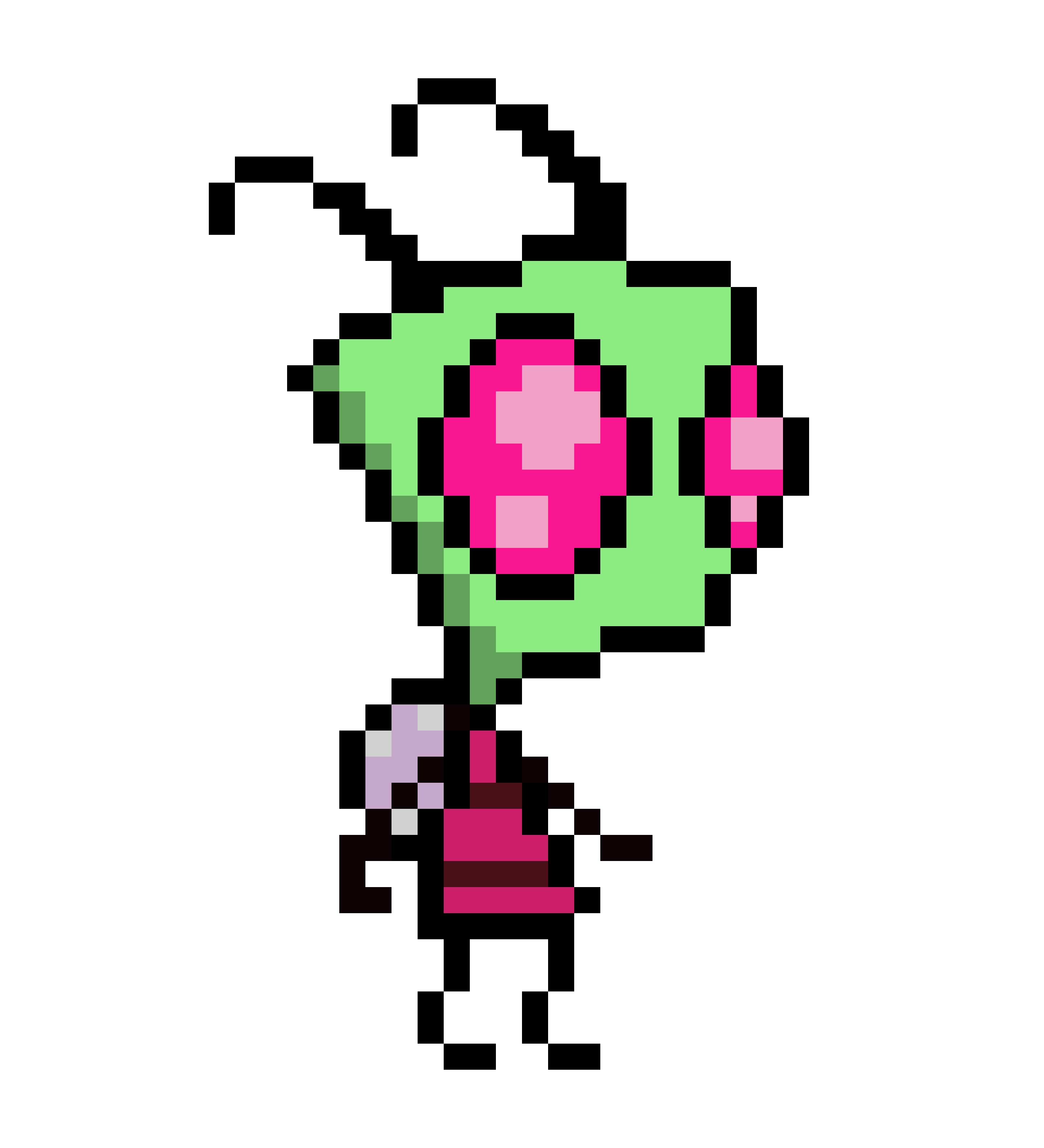 Invader Zim OC Sprite Base