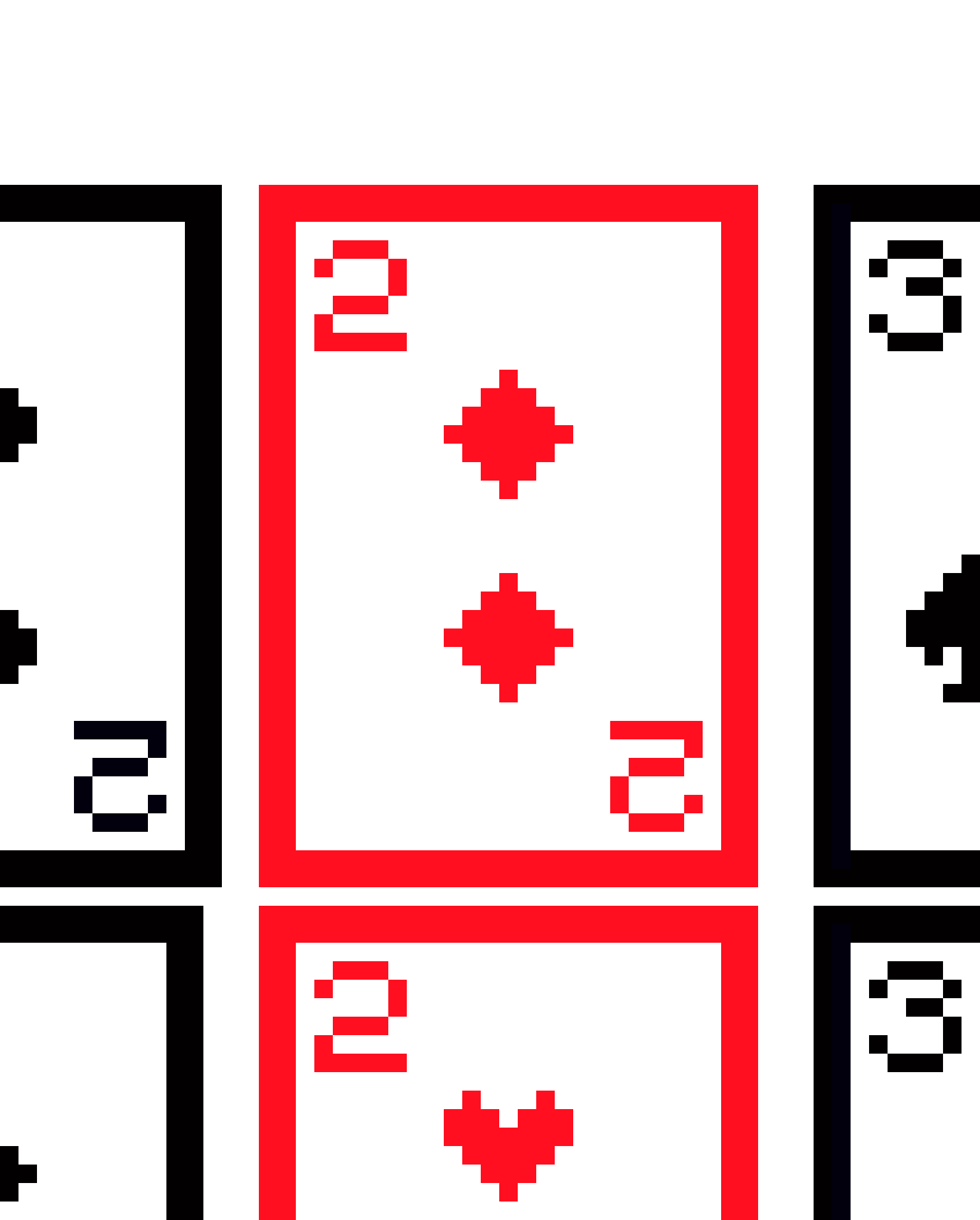 [e74500] 2 diamondss