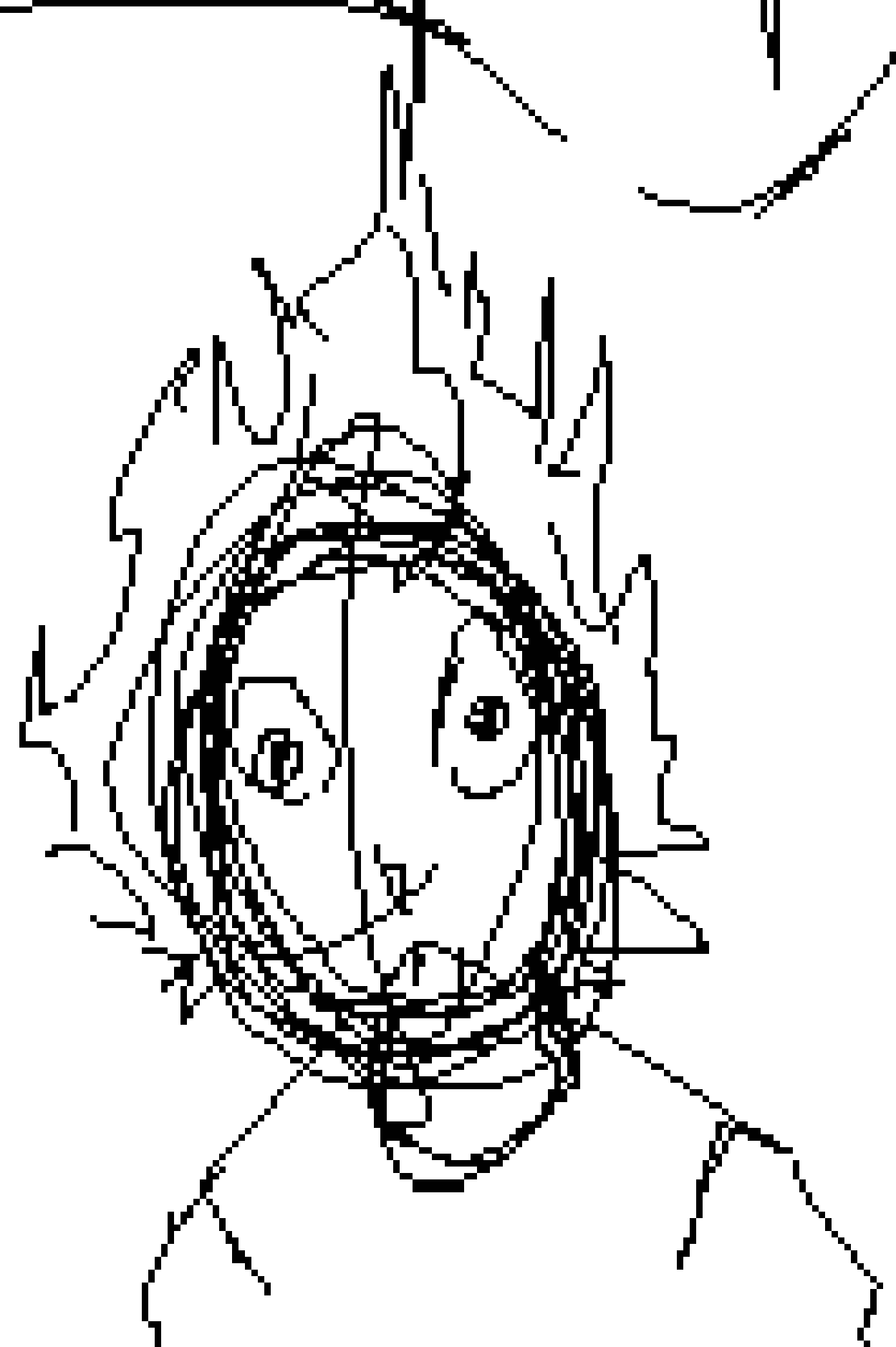 [ddeab7] stares back