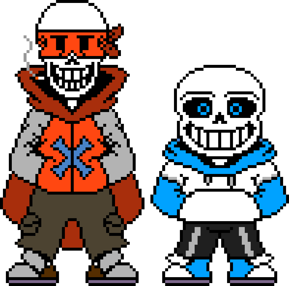 [06ffd6] PeterPlay19 TS!SwapSwap Sans and Papyrus [King Squid Edit]