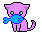 [9664c4] Cute Purple Cat