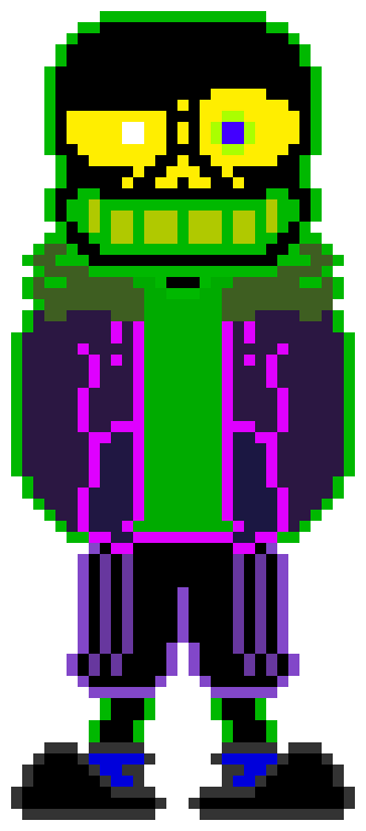 [d6b045] Anti Error: *He walks though a portal* What Happened to Ter- Forget it... *He blasts TerrorError Sans*