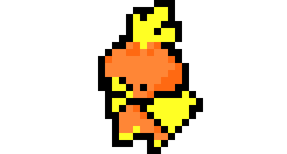 [9664c4] Torchic Pixel Art