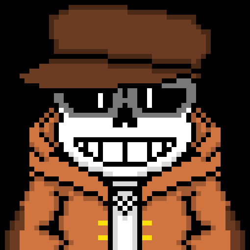 [71fafd] *walking around while carrying Frisk over his shoulder*