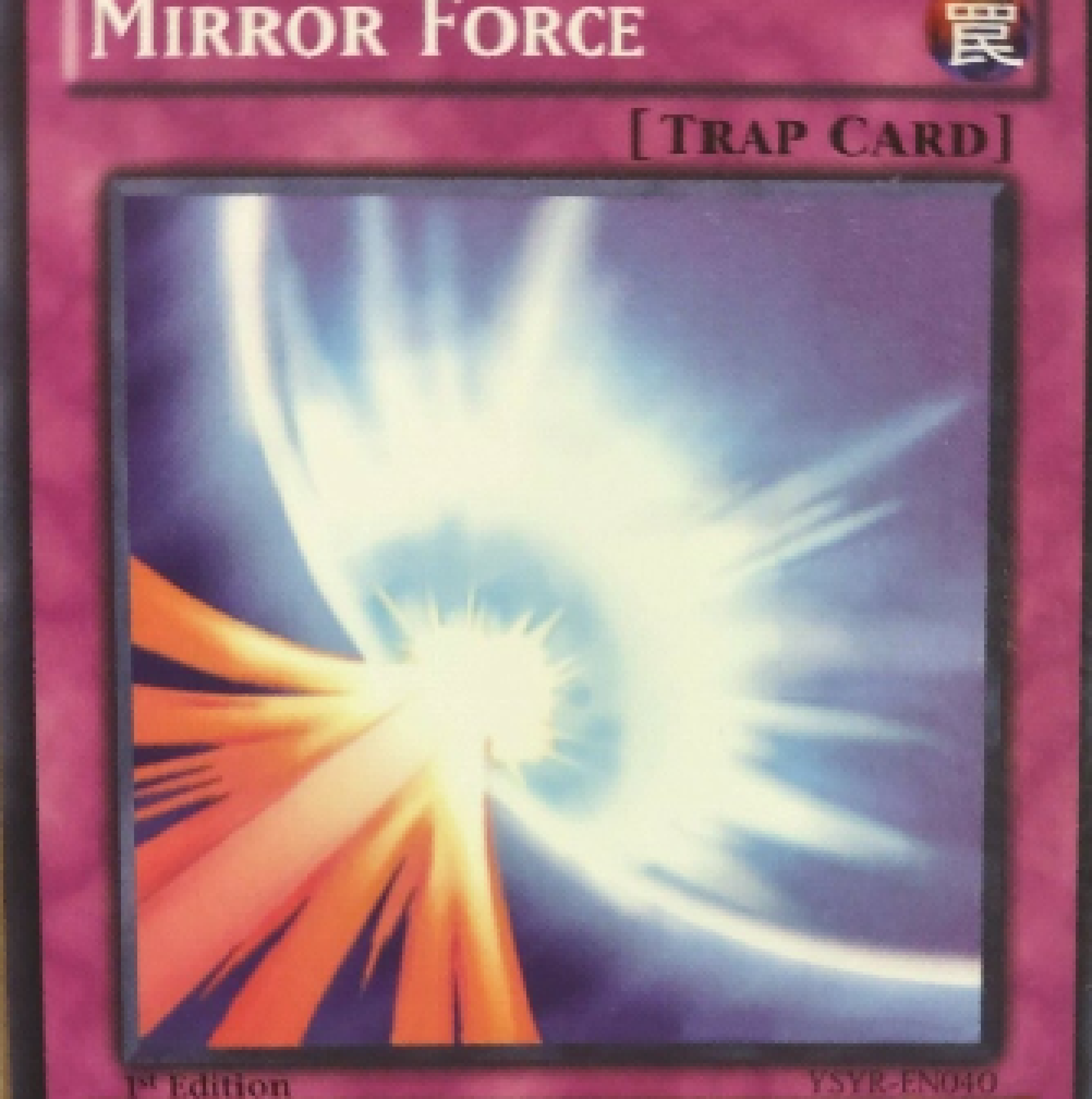 [9abf75] Mirror force trap card