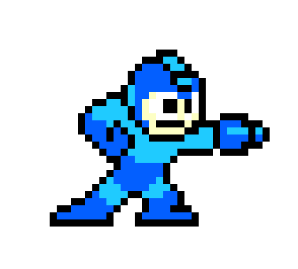 Megaman shooting