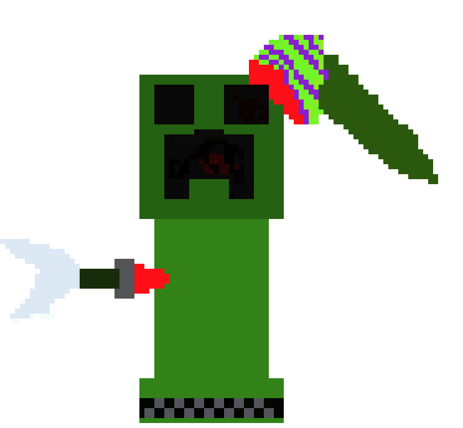 [0c57da] axe in creeper