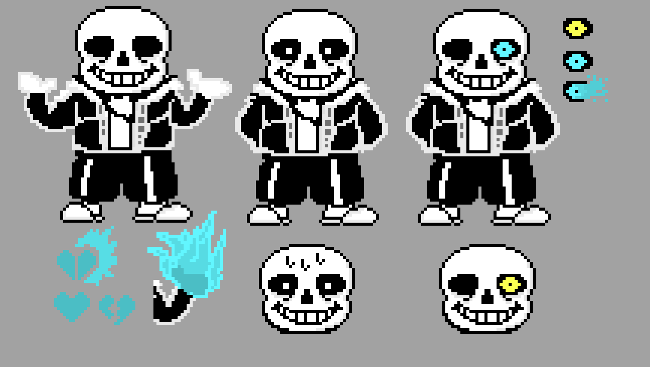 Sans Set // Battle + FANmade