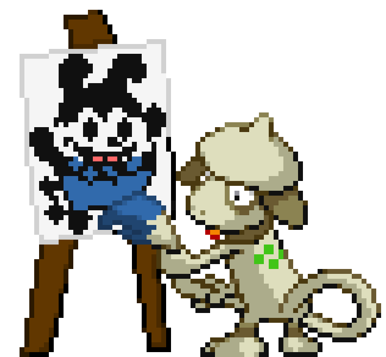 [990543] Oswald Fusion - Azumarill + Smeargle