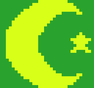 [6b2312] Arabe logo pixel 2