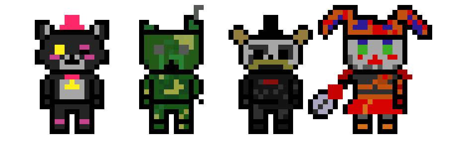 [9664c4] Fnaf 6 Salvaged (Danganronpa style)