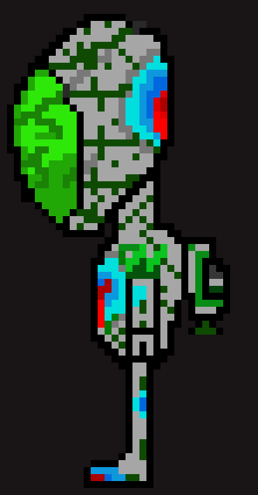 [d436d4] *You hear a earth shakng boom in the sky followed by a faintly glowing figure falling from the sky*