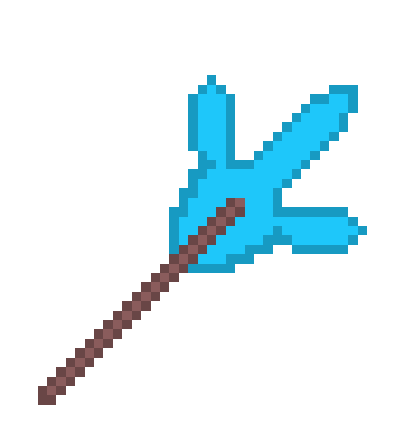 [b59775] Diamond Trident