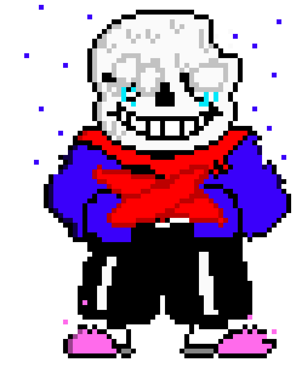 [280b7b] (My Take) Neutral Sans Battle Sprite