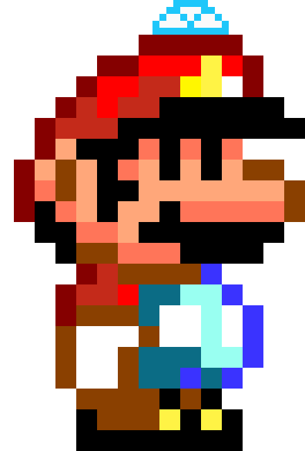[9664c4] Mario!!!!!!!! (Super Mario World)