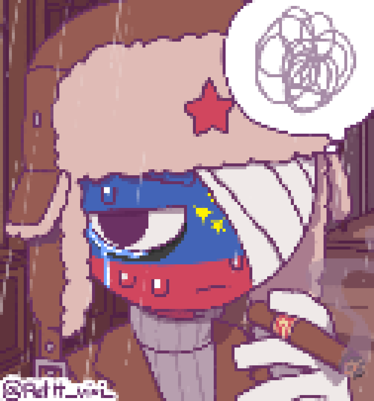 [b63bdb] *grabs A.N.J's arm and movers her away from America* I'm serious America, stay away from Japan if you're going to be an ass to her