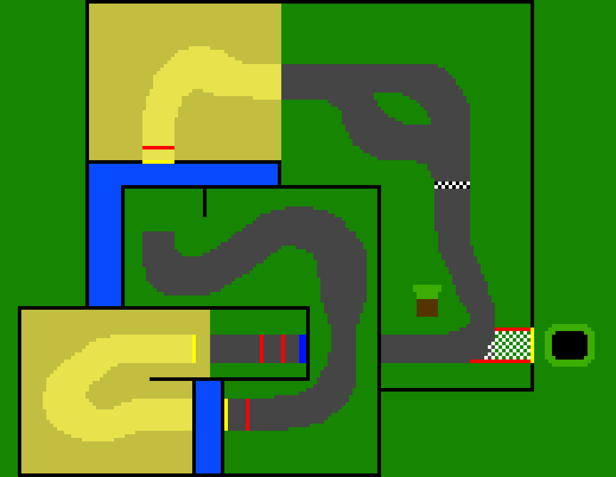 [5d93da] SNES MARIO CIRCUIT 2