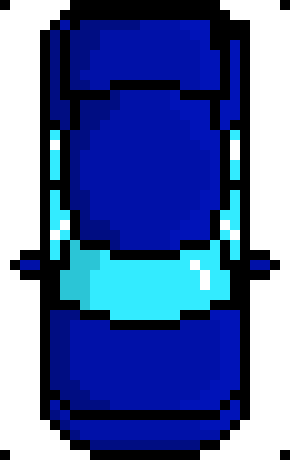[c8ca52] pixel car_dark_blue