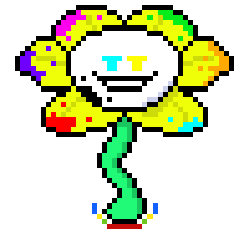 [8414ff] Inktale Flowey.