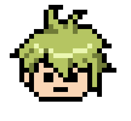 [8b9c7b] danganronpa pixel sprite base